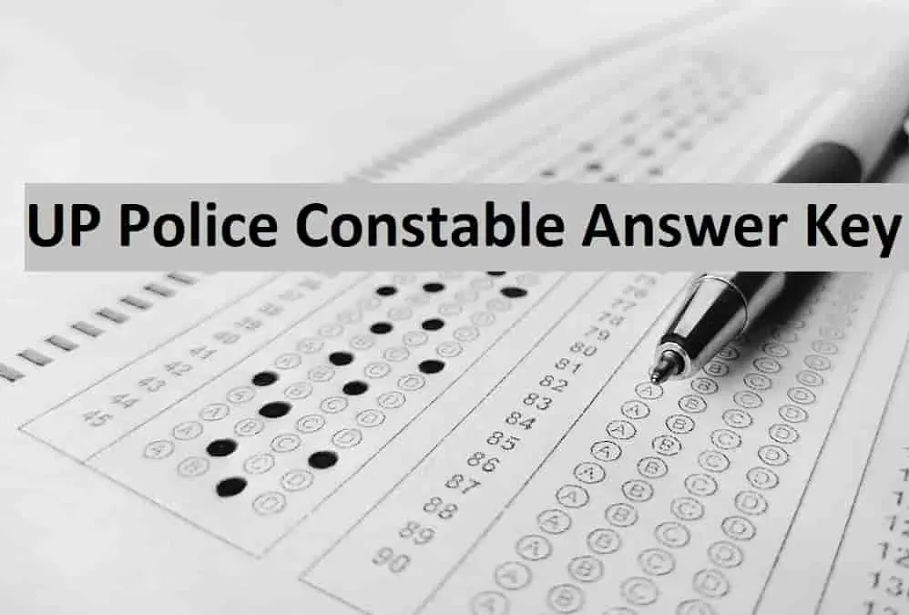 UP Police constable answer key UP Police constable answer key