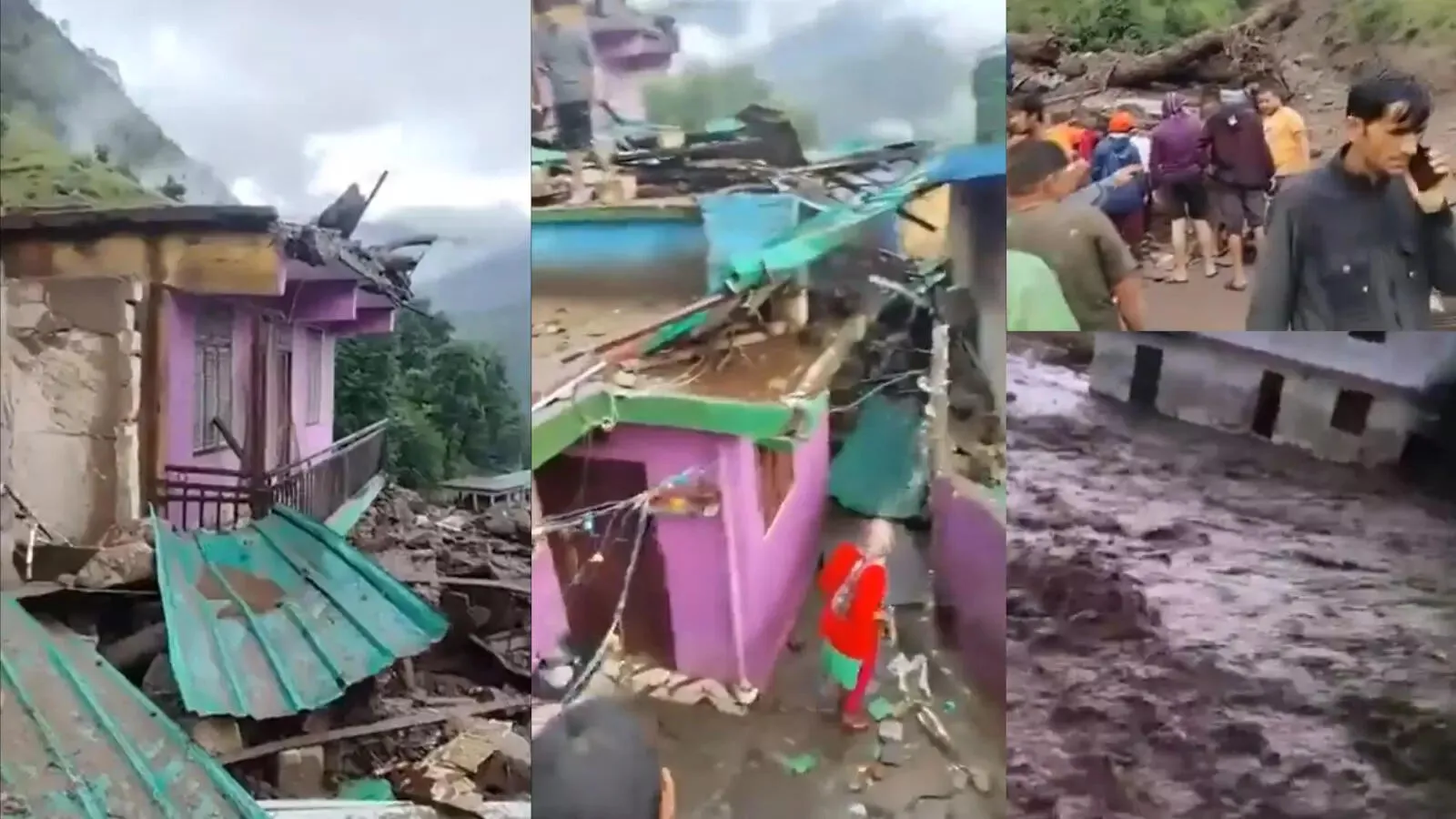 चमोली में बादल फटने के बाद तबाही, देशभर में मानसून का असर | फोटो: NBT चमोली में बादल फटने के बाद तबाही, देशभर में मानसून का असर | फोटो: NBT