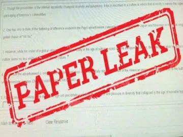 Paper leak Paper leak