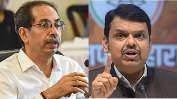 फडणवीस-उद्धव सियासी बयानबाज़ी फडणवीस-उद्धव सियासी बयानबाज़ी