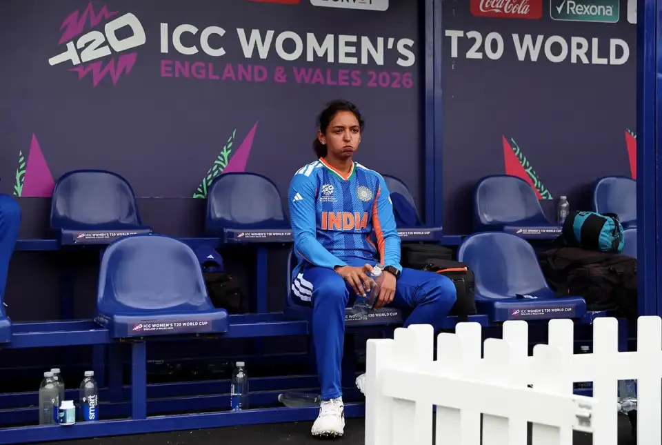 हरमनप्रीत कौर ने भारत के बाहर होने पर बात की। | Source: ESPNcricinfo