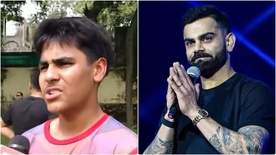 दिल्ली प्रीमियर लीग (DPL) 2026 ऑक्शन में सेंट्रल दिल्ली किंग्स से जुड़ने के बाद विराट कोहली के भतीजे आर्यवीर कोहली पर क्रिकेट प्रेमियों की नजरें टिकी हैं। | Source: Abp.com
