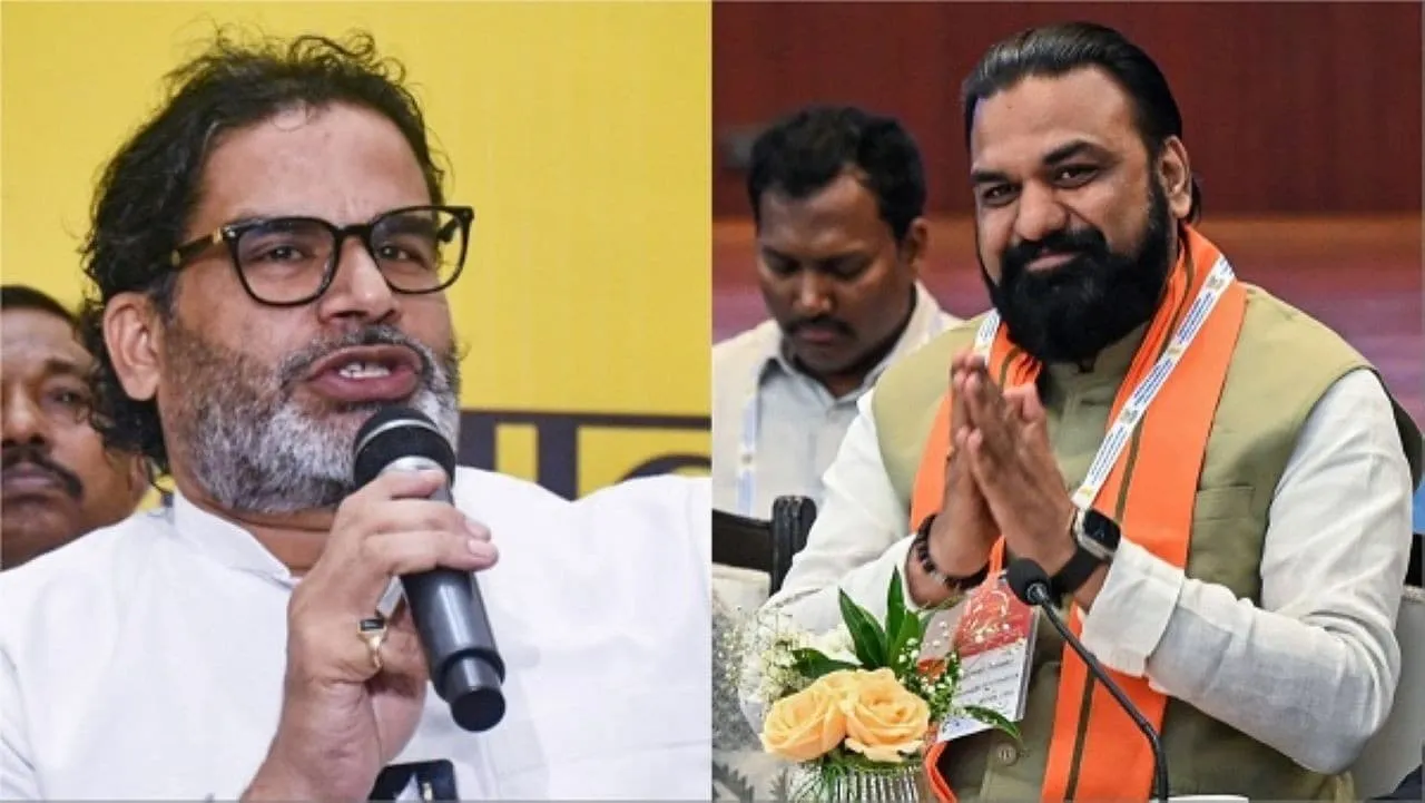सम्राट चौधरी और प्रशांत किशोर | Source: Chrome सम्राट चौधरी और प्रशांत किशोर | Source: Chrome