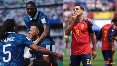 FIFA World Cup 2026 : बदले की आग में उतरेगा फ्रांस, 'ले ब्लू' या 'ला रोजा' किसका होगा पलड़ा भारी? एमबाप्पे के पास मेसी को पीछे छोड़ने का मौका | Source: NDtv.com