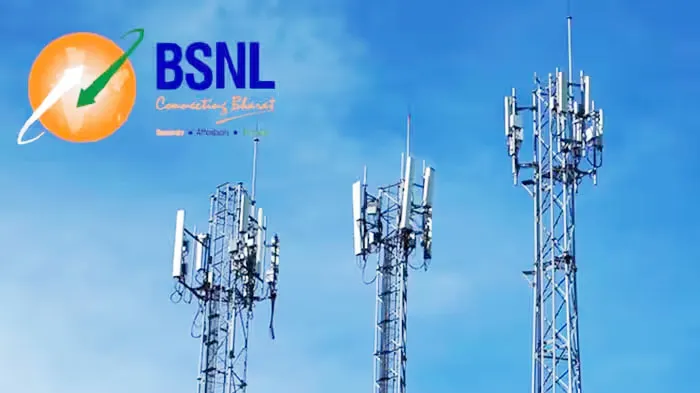 BSNL के 4G नेटवर्क विस्तार के तहत नए मोबाइल टावर लगाने का सांकेतिक चित्र। | Source: BSNL / PIB