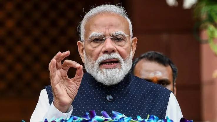 पेपर लीक पर फास्ट-ट्रैक कोर्ट का ऐलान करते पीएम मोदी। | Source: Chrome पेपर लीक पर फास्ट-ट्रैक कोर्ट का ऐलान करते पीएम मोदी। | Source: Chrome