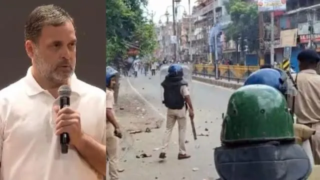 बिहार में छात्रों पर पुलिस कार्रवाई पर राहुल गांधी ने तीखी प्रतिक्रिया व्यक्त की | Source: News18 बिहार में छात्रों पर पुलिस कार्रवाई पर राहुल गांधी ने तीखी प्रतिक्रिया व्यक्त की | Source: News18