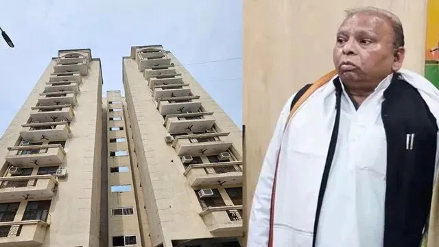 लखनऊ में इसी विधायक निवास की सातवीं मंजिल से कूदकर पूर्व मंत्री नानकदीन ने आत्महत्या की है। | Source: Hindustan