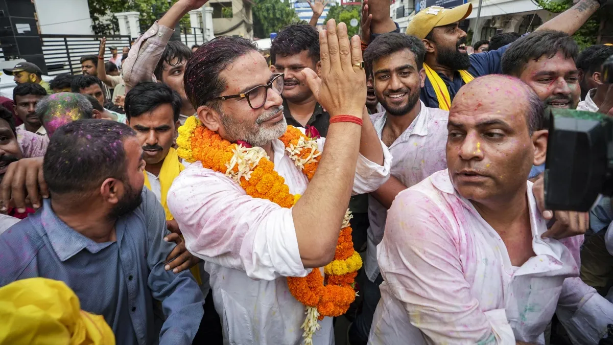 यूपी चुनाव को लेकर प्रशांत किशोर का बयान। | Source: Chrome