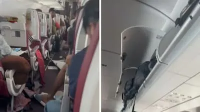 Air India FlightTurbulence: आखिर विमान में ऐसा क्या हुआ? Pilot का Drug Test आया Positive, 17 लोगों के Hospital पहुंचने से मचा हड़कंप | Source: NDTV.com