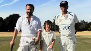 Saif Ali Khan: क्रिकेट के मैदान पर उतरे सैफ अली खान, बॉलिंग एक्शन ने खींचा सबका ध्यान; वीडियो वायरल | Source: Abp news.com