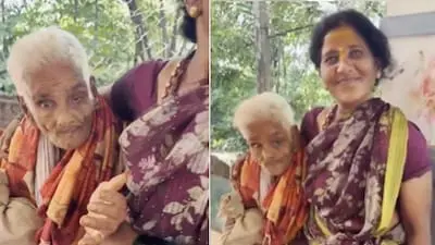 Viral Video: आस्था की मिसाल, 116 साल की दादी ने 3550 सीढ़ियां चढ़कर किए बालाजी के दर्शन