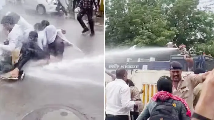 भोपाल में डॉक्टरों पर बरसीं लाठियां, चला वाटर कैनन; 30 हजार रुपये स्टाइपेंड की मांग ने लिया ऐसा मोड़ कि बंद करनी पड़ीं ओपीडी और ओटी सेवाएं