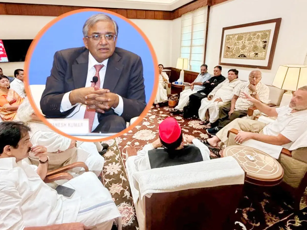 चुनाव आयोग में भूचाल! ज्ञानेश कुमार को हटाने के लिए संसद में तीसरे 'रिमूवल नोटिस' की तैयारी, 30 सितंबर को होगा आर-पार का फैसला